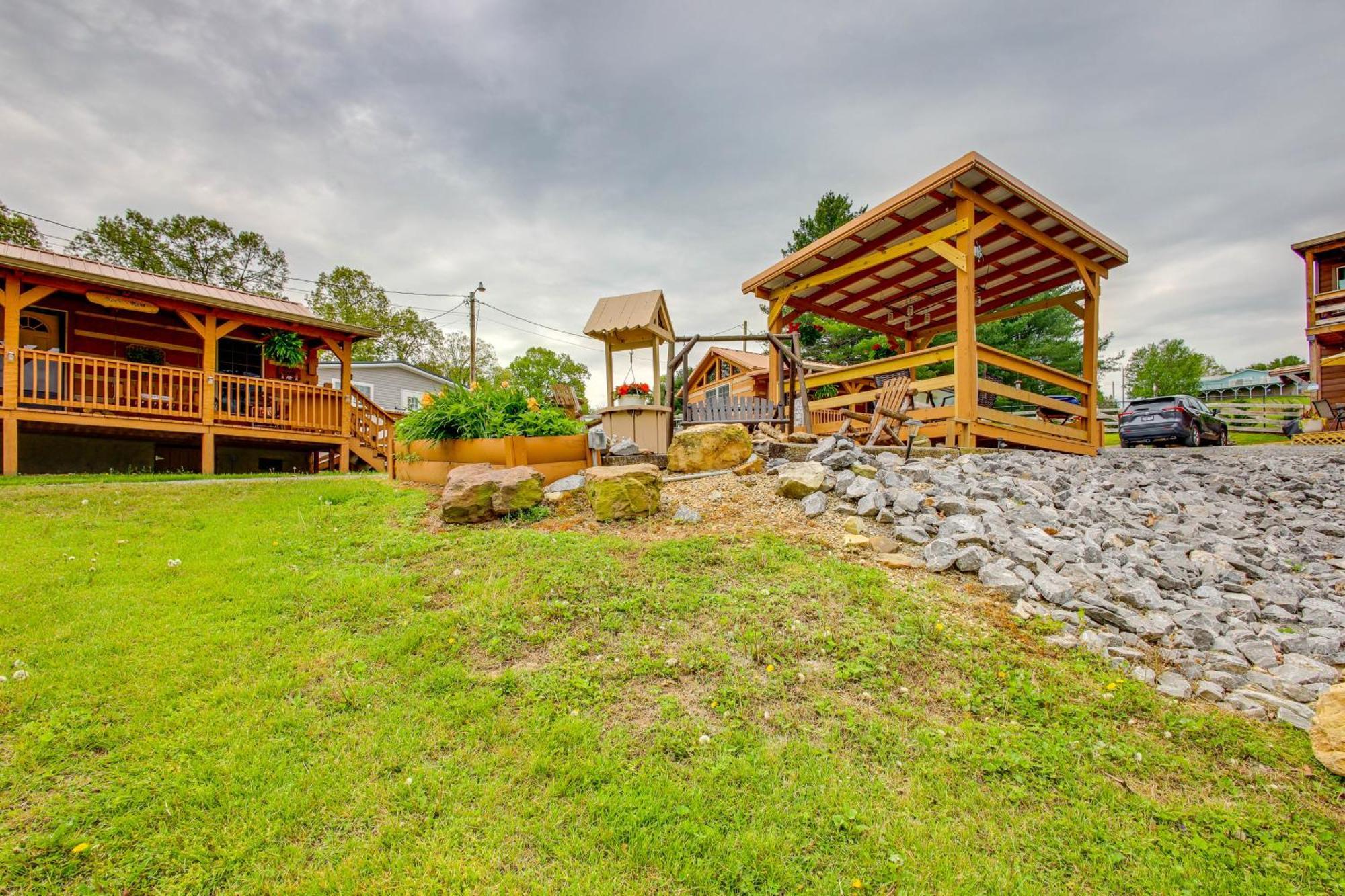 Rivers View - Cherokee Lake Cabin With Fire Pit! Bean Station Eksteriør bilde
