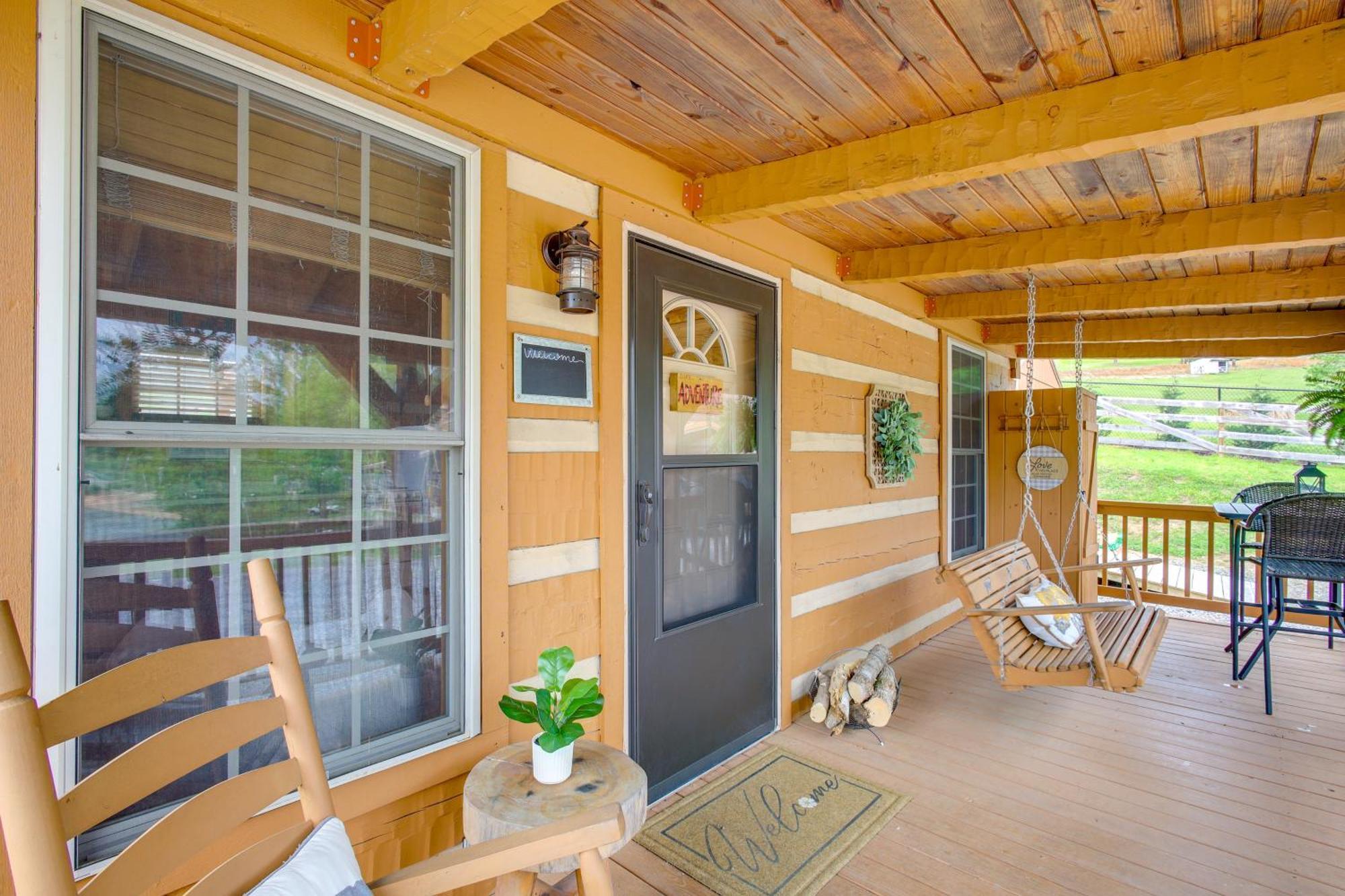 Rivers View - Cherokee Lake Cabin With Fire Pit! Bean Station Eksteriør bilde