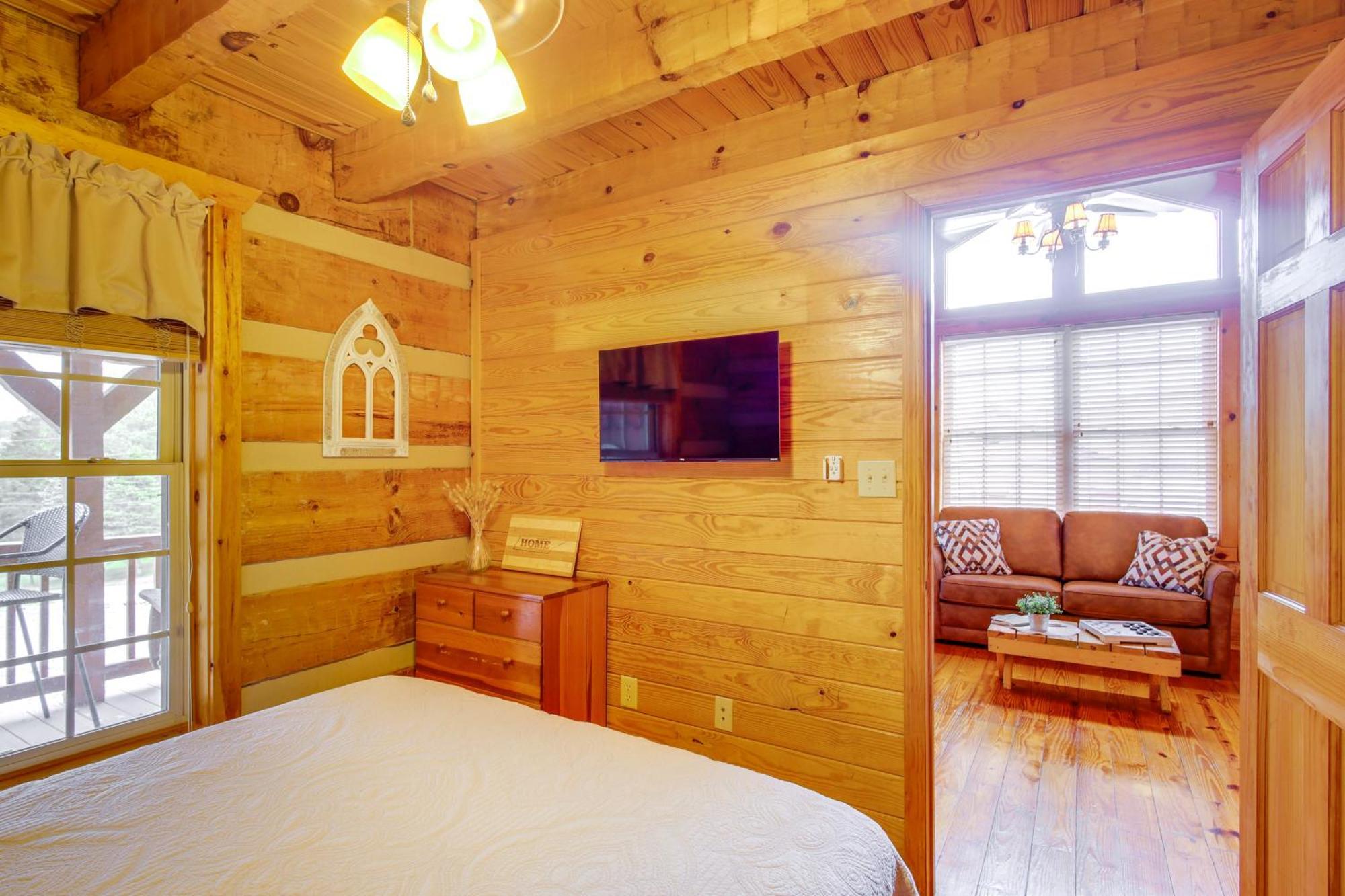 Rivers View - Cherokee Lake Cabin With Fire Pit! Bean Station Eksteriør bilde