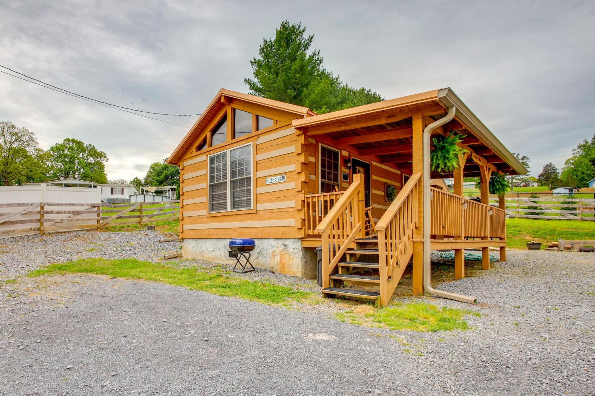 Rivers View - Cherokee Lake Cabin With Fire Pit! Bean Station Eksteriør bilde