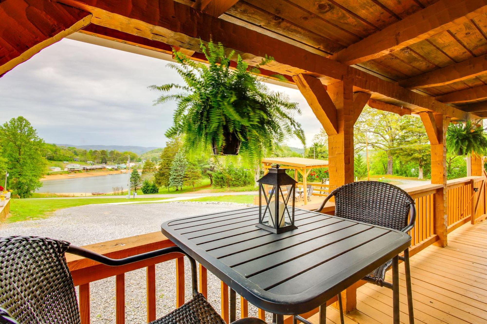 Rivers View - Cherokee Lake Cabin With Fire Pit! Bean Station Eksteriør bilde