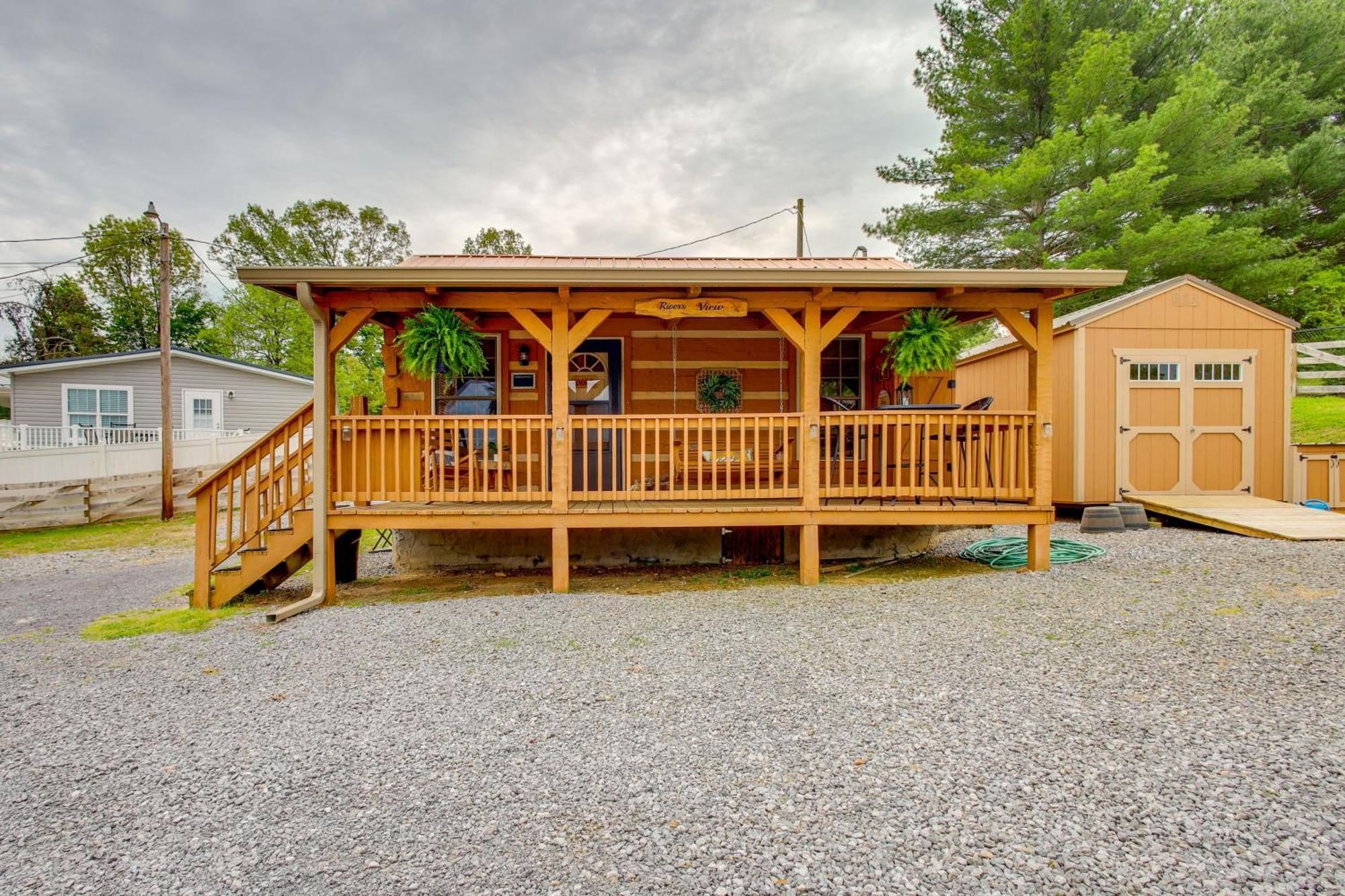Rivers View - Cherokee Lake Cabin With Fire Pit! Bean Station Eksteriør bilde